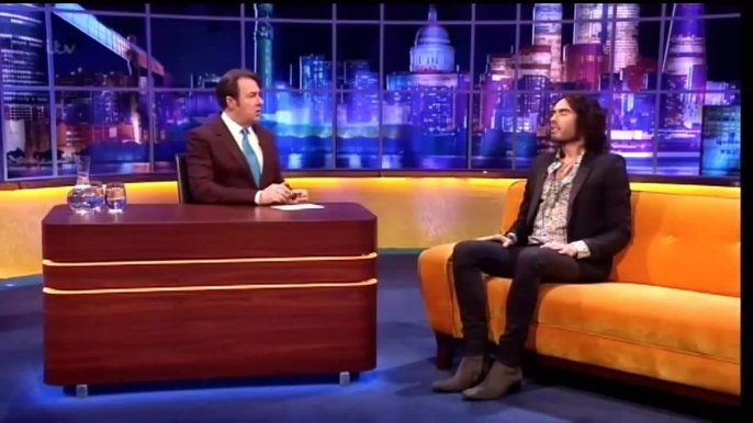 Russell Brand on Jonathan Ross 2014 - Dog kissing, Helium Inhaling and More! - Full Appearance