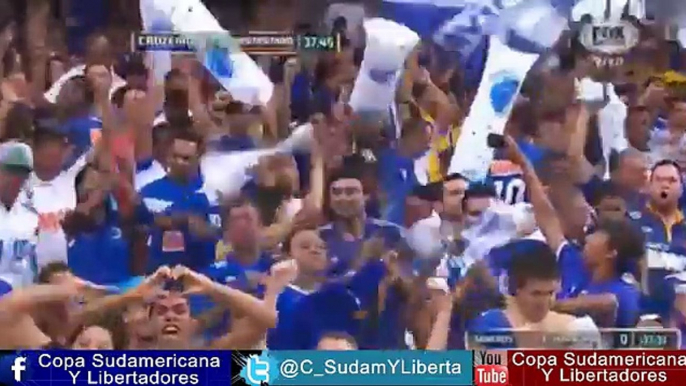 Cruzeiro 2 vs 0 Universitario de Sucre ~ [Copa Libertadores] - 21.04.2015 - Todos los goles & Resumen