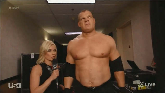 Renee Young interviews Kane (20-4-15)