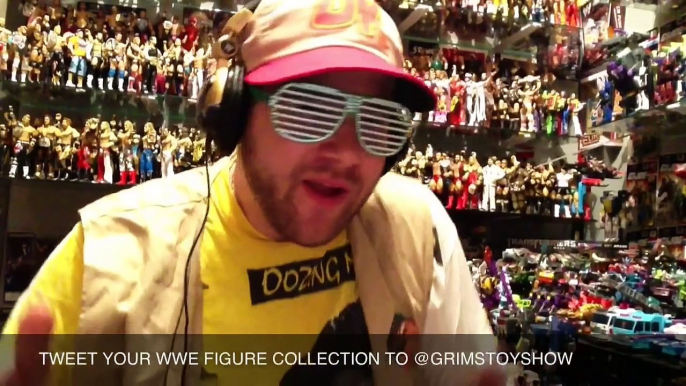 Grims Toy Show ep 477: Heel wife WWE wrestling action figures Mattel elite figure collection reviews