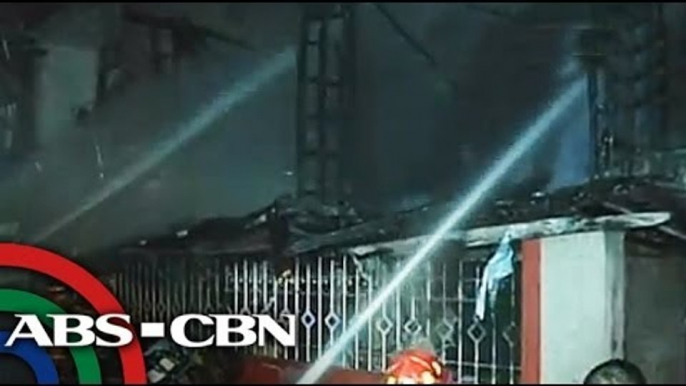 Fire hits Manila residential area