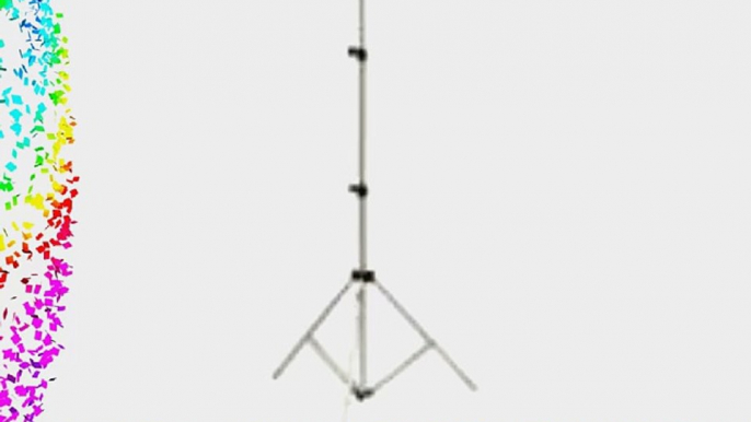 Savage 10' Aluminum Heavy Duty Air-Cushioned Lightstand Three Section 5/8 Top Stud with 1/4