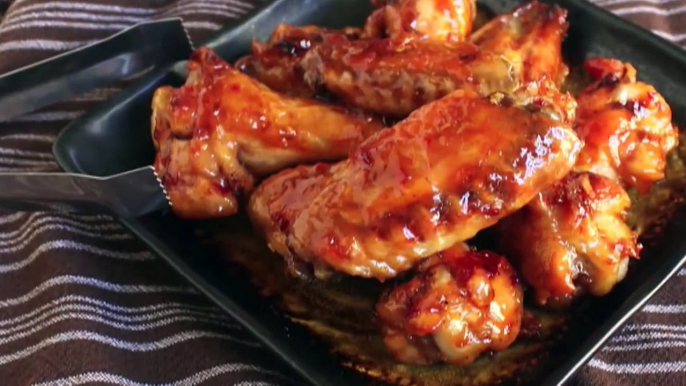 Spicy Orange Chicken Wings - "Panda Wings" - Spicy Orange Buffalo Chicken Wings Recipe