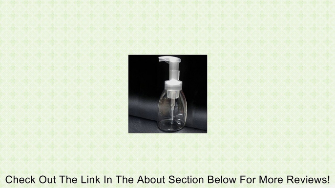 6 Empty Plastic Foaming Hand Soap Dispenser Clear Foam Pump Bottle 296 ml 10 oz Review