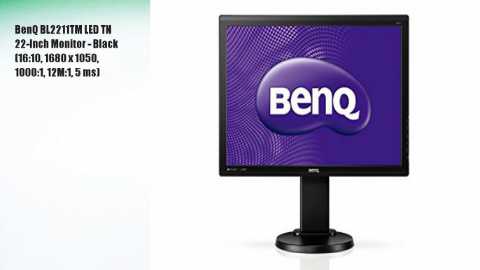 BenQ BL2211TM LED TN 22-Inch Monitor - Black (16:10