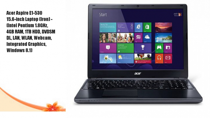 Acer Aspire E1-530 15.6-inch Laptop (Iron) - (Intel