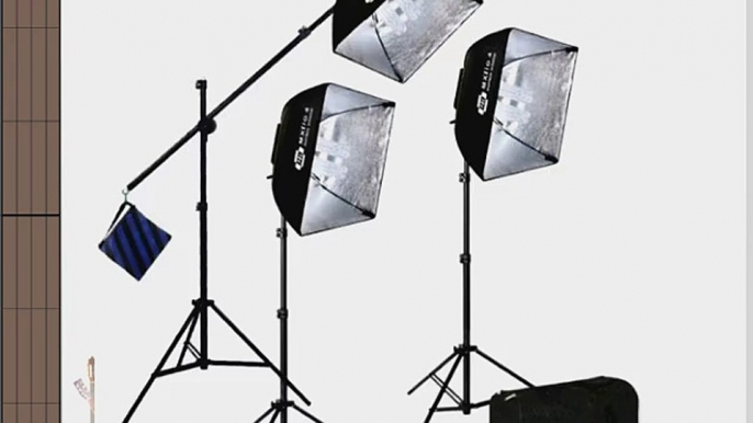 PHOTO STUDIO LIGHTING KIT 4800 WATTS FLUORESCENT LIGHT KIT WITH BOOM Steve Kaeser Photographic