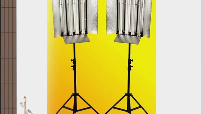 ePhoto 2200 Adjustable light output 2 Light Panels 2 x 1100 each Fluorescent CONTINUOUS PHOTO