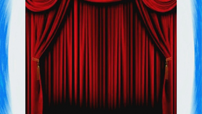 Red Curtain Backdrop Banner