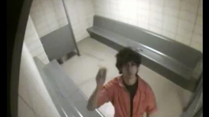 Surveillance Video Tsarnaev In Holding Cell In July 2013