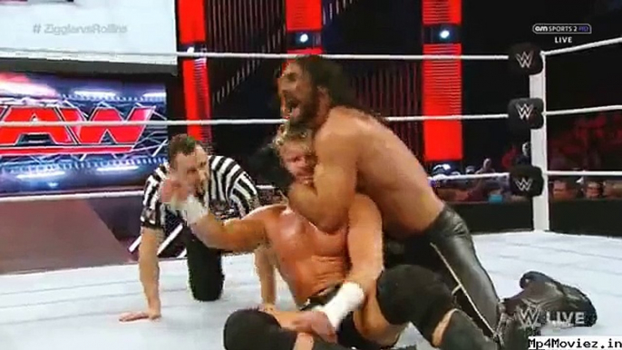 WWE Raw 20-04-2015 Dolph Ziggler  vs Seth Rollins Full Match  ( Interface Sheamus ) 20th April 2015 _ Watch Online