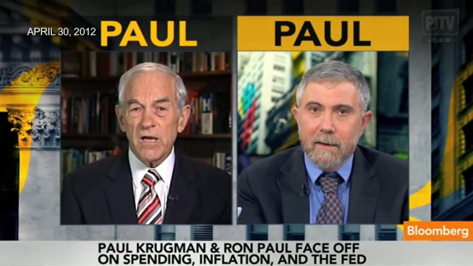 Ron Paul Debates Paul Krugman. Who Won the Battle of the Pauls?