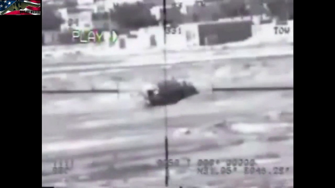 AH-1 Cobra Gunship In Action Iraq