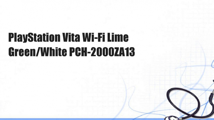 PlayStation Vita Wi-Fi Lime Green/White PCH-2000ZA13
