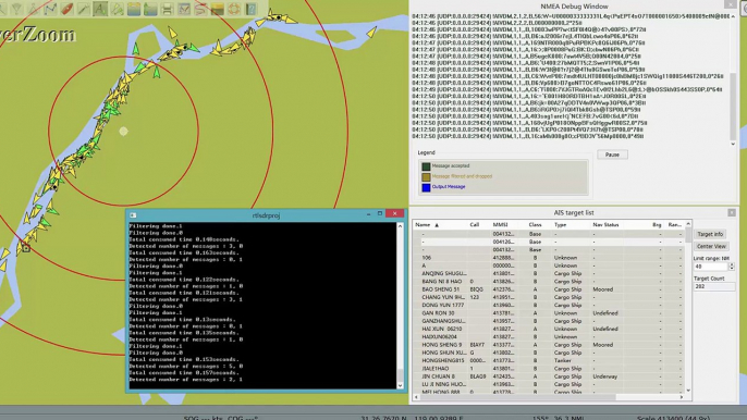 Airspy RTL SDR RTL-SDR RTL2832: AIS software receiver for airspy and RTL2832 USB dongles