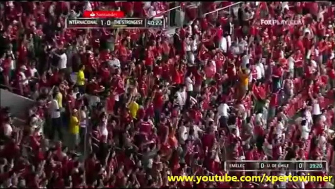 Internacional 1 vs 0 The Strongest ~ [Copa Libertadores] - 22.04.2015 - Todos los goles & Resumen