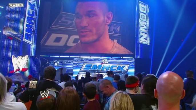 Friday Night SmackDown - Randy Orton shares his thoughts on Triple H