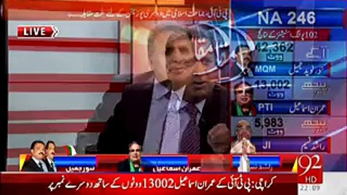 PTI has achieved its destiny by giving message that only PTI can give tough fight to MQM in Karachi - Rauf Klasra