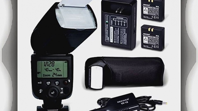 Neewer? TT850 *LI-ION BATTERY* Flash Kit for Canon Nikon Pentax Olympus and all other DSLR