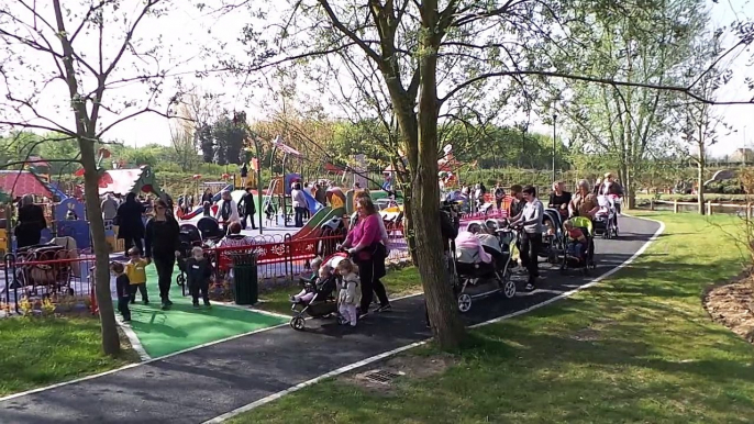 Inauguration du parc La Ferme des Oies à Marcq-en-Baroeul