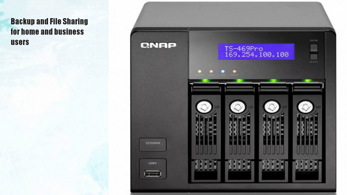 QNAP TS-469 PRO High-performance 4-bay NAS server