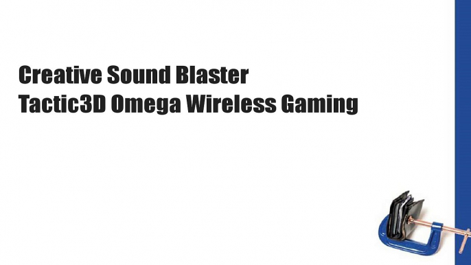 Creative Sound Blaster Tactic3D Omega Wireless Gaming