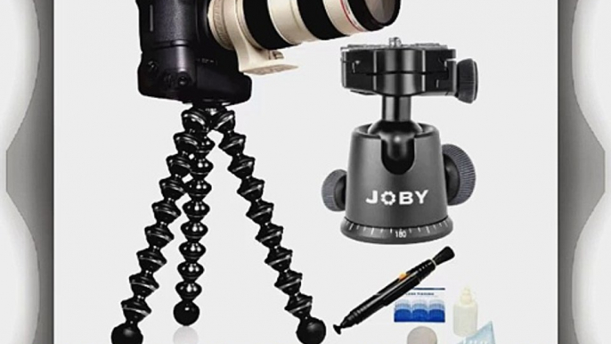 Joby Gorillapod Focus GP8 Flexible Tripod with Ball Head X   Cleaning Kit   Lens Cleaning Pen