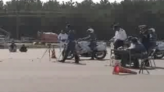 Police racing