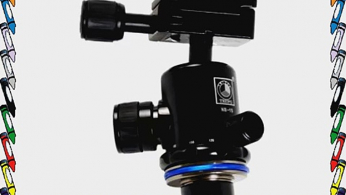 Cowboystudio Magnesium Alloy Tripod Ball Head with Quick Release Plate