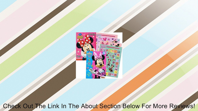 Minnie Mouse Coloring Book Set with Stickers (2 Book Set) Review