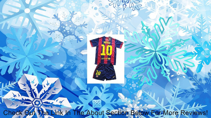 Messi #10 FC Barcelona Youths Home Kit Shirt & Shorts (7-8 Years Old) Review