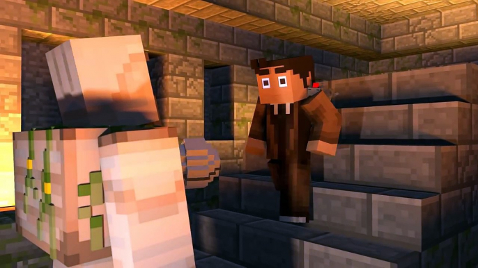The Doctor visits Minecraft in "Ender the Doctor" (Minecraft Animation / Doctor Who Spoof)