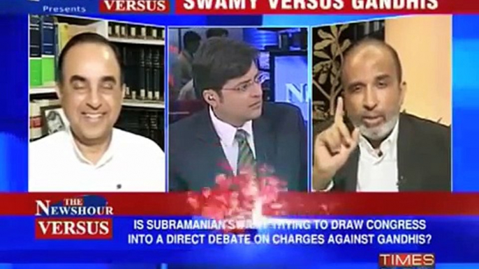 Subramanian Swamy vs Arnab Goswami, Sanjay Jha debate over Rahul, Sonia fraud on Times Now