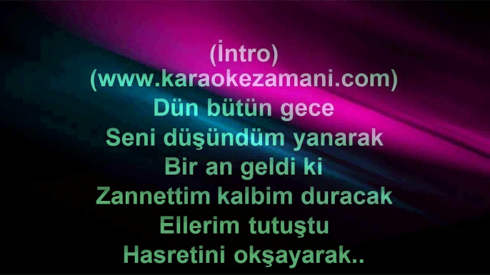 Ebru Gündeş - Seni İstiyorum - (2012) TÜRKÇE KARAOKE