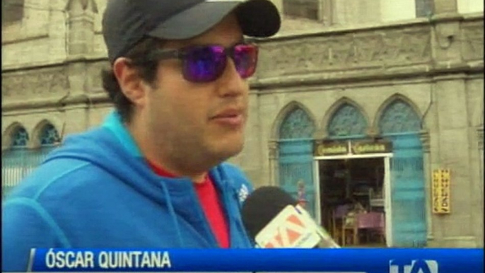 Pintura en la Basílica del Voto Nacional genera preocupación