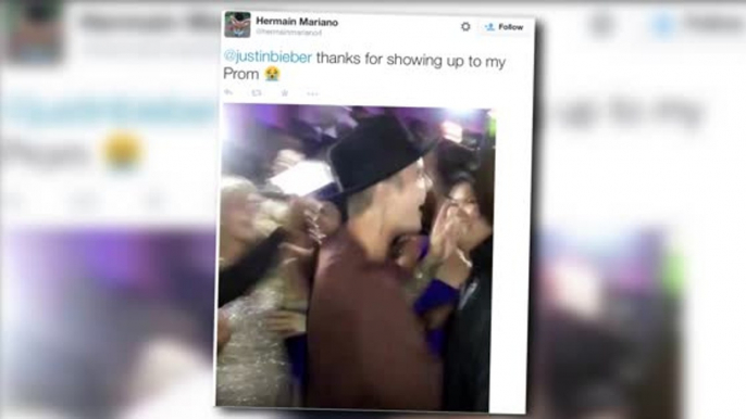 Justin Bieber Crashes High School Prom with Hailey Baldwin