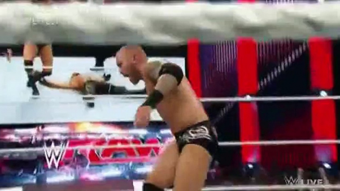 Wwe Randy Orton & Roman Reigns vs. Kane & Seth Rollins Raw, April 27, 2015