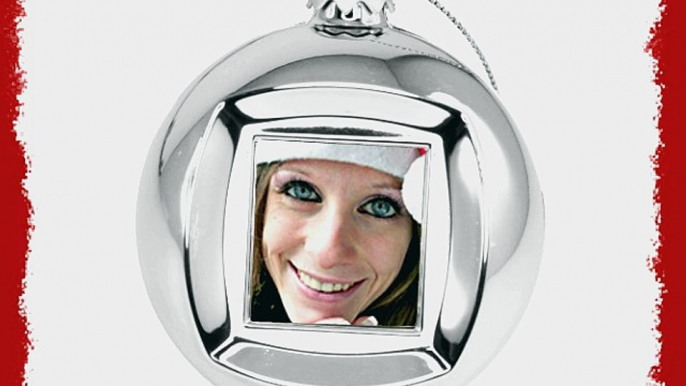 ZOpid 1.5 Inch Display Digital Photo Ornament - Christmas Ball Photo Frame