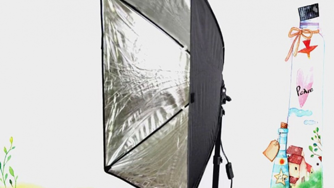 CowboyStudio 24in x 36in Photography Quick Setup Softbox with AC Socket for Video and Portait