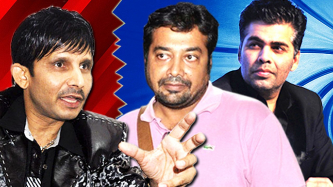 KRK Insults Karan Johar And Anurag Kashyap | Bombay Velvet