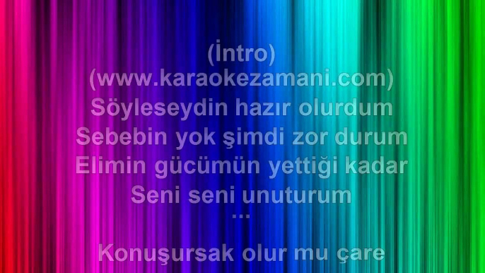 Ebru Gündeş - Seni Unuturum - 2007 TÜRKÇE KARAOKE