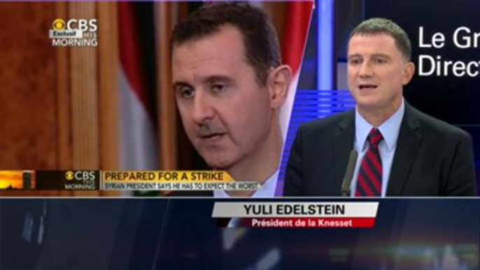 Interview exclusive i24news du président de la Knesset, Yuli Edelstein