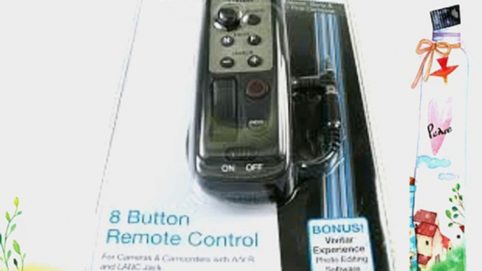 Tripod Remote Control For Canon Camcorders With LANC