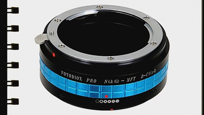 Fotodiox Pro Lens Mount Adapter Nikon (G) Lens to MFT Micro 4/3 four thirds cameras for Olympus