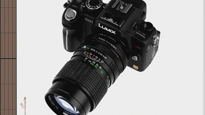 Fotodiox Lens Mount Adapter Canon FD/FL Lens to Micro 4/3 Olympus PEN and Panasonic Lumix Cameras