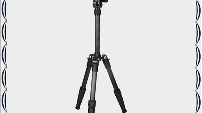 Polaroid Pro Series 55 Carbon Fiber Travel Tripod With Removable Ball head   Tripod Travelling