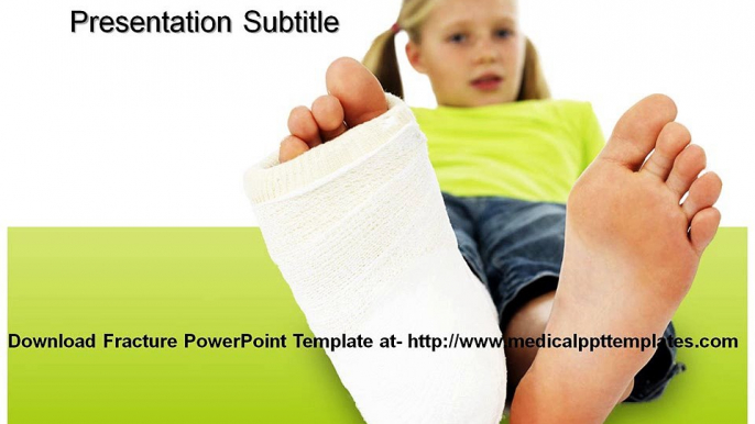 Fracture PowerPoint Template- Medical PPT Templates