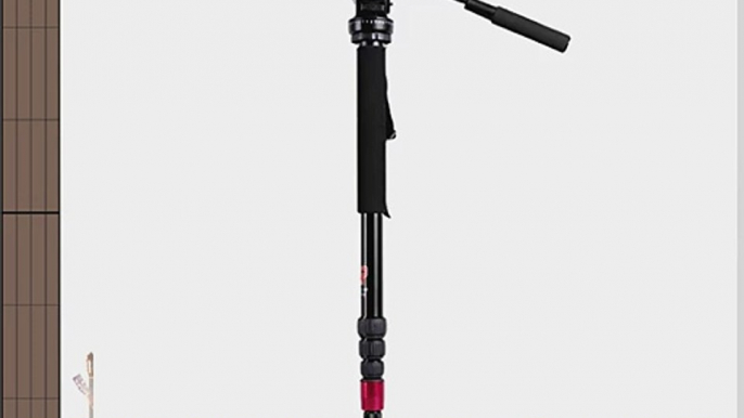 Alloy Unipod 3 Legs Stand Base Tripod Video Monopod For DSLR Camer