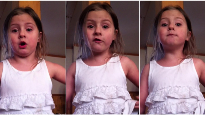 Funny Videos: 5-year-old Girl Decides It's Time For Her To Move Out