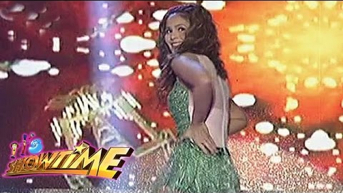 Iza Calzado in her sizzling hot Latina performance on It's Showtime